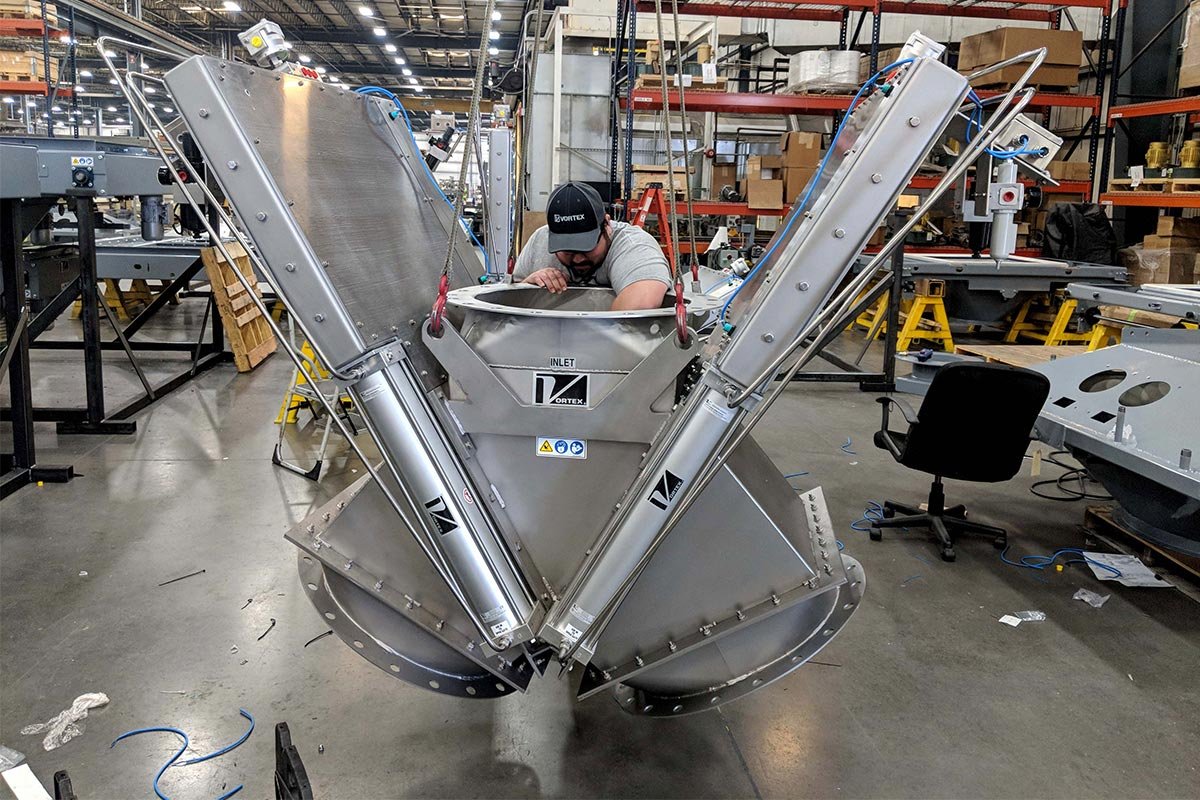 Gravity Vee Diverter