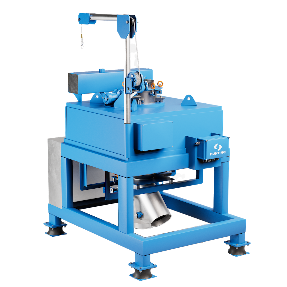 Electromagnetic Dry Filter for Metal Separation