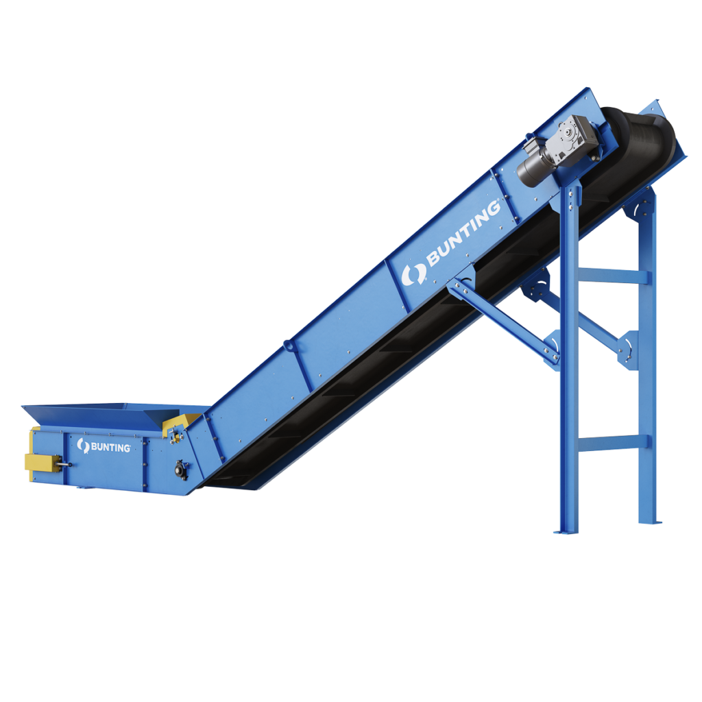 Feeder and Discharge Conveyors for Shredding Systems