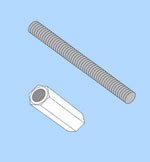 Channel Threaded Rod. Couplers, Beam Clamps, Pipe and Tube Clamps, Miscellaneous Hardware