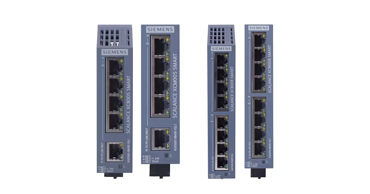 SCALANCE XCB/XCM005/008 SMART