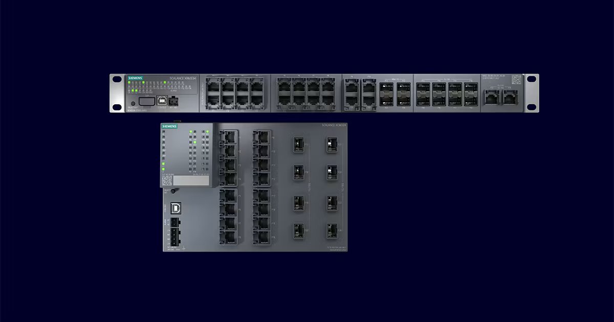 SCALANCE X-300: Modular Rackmount Switches