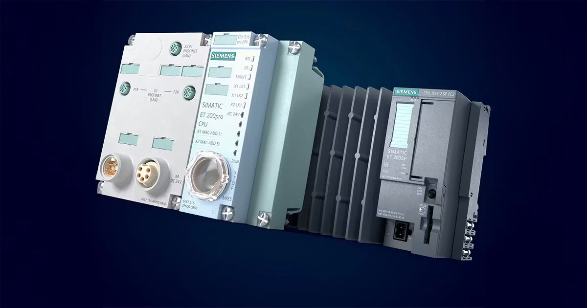 SIMATIC Distributed Controllers - ET 200 CPUs