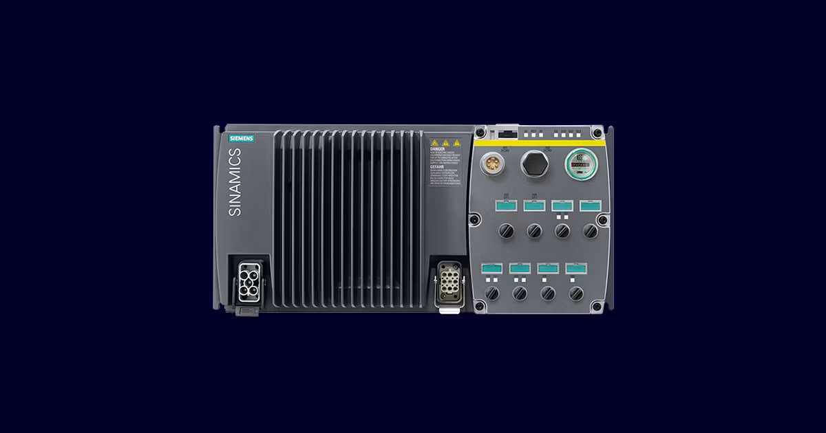 SINAMICS G120D distributed variable frequency drive