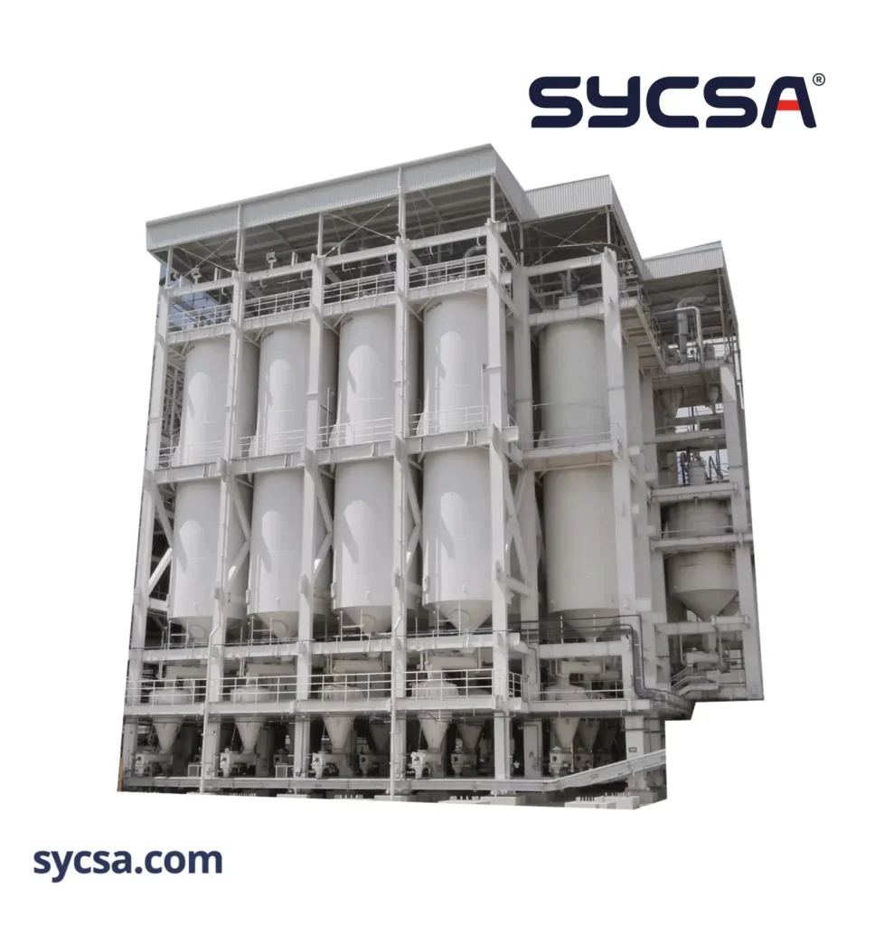 Coated Carbon Steel Silo